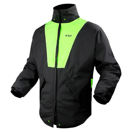 LS2 X-Rain Sadetakki, Musta Hi-Vis LS2 X-Rain Sadetakki, Musta Hi-Vis